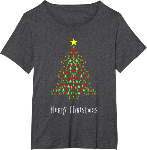 Vista 27 de Celebración del árbol de Navidad - Feliz Navidad - Camiseta de Navidad
