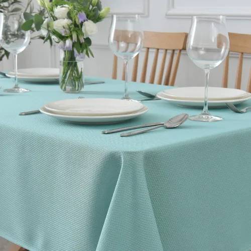 Vista 43 de maxmill Mantel cuadrado de jacquard resistente a las manchas, impermeable, resistente a las arrugas, lavable, suave, mantel decorativo de tela