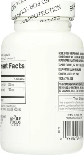Vista 2 de Whole Foods Market, Quercetina con bromelina, 100