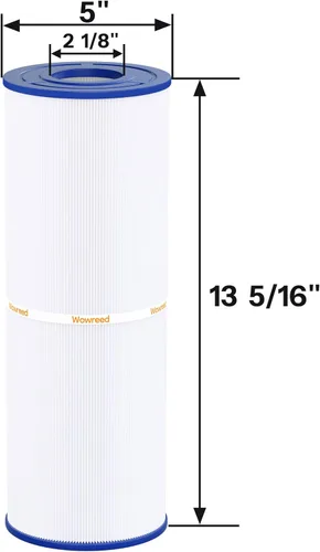 Vista 2 de Filtro de spa compatible con Cryspool CP-04075, PRB50-IN, C-4950, 413-212-02, FC-2390, J210/J220/J235/J245/J275, 03FIL1600, 5X13, filtro para bañera