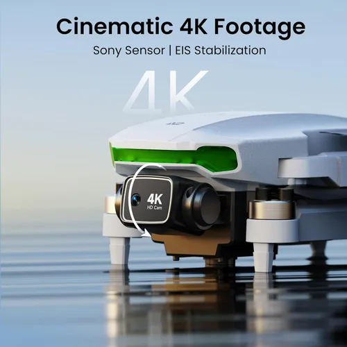 Vista 10 de PLEGBLE Drones con cámara para adultos 4K, dron GPS con pantalla