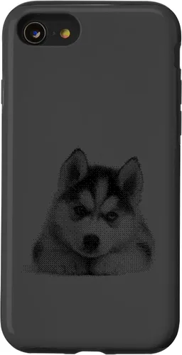 Vista 18 de Chic Husky Puppy for Dog Mom and Paw Parents Case for iPhone 16