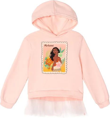 Vista 3 de Disney Moana - Conjunto de sudadera con capucha y leggings de forro polar para bebés hasta niños grandes (12 meses - 14-16)