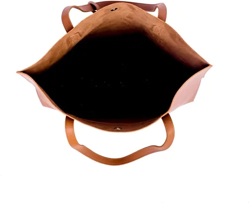 Vista 6 de Nodykka - Bolso con asas para hombro para mujer, de cuero sintético, con borla