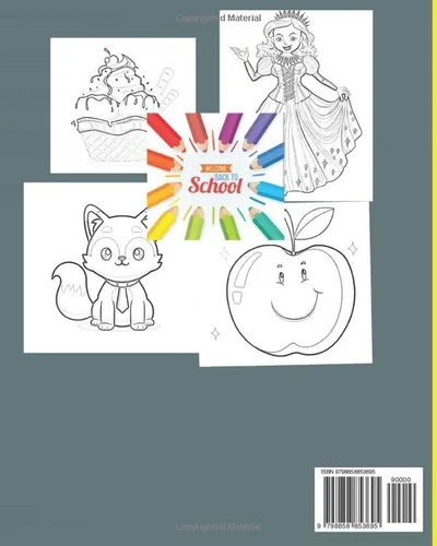 Vista 2 de Ato Z COLORING BOOK Glossy paper