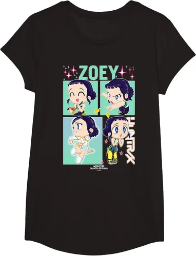 Vista 5 de Kpop Demon Hunters Zoey Camiseta Oficialmente Autorizada