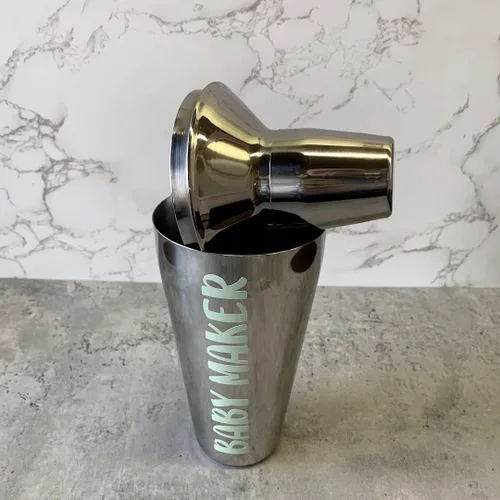 Vista 6 de Better Houseware Coctelera personalizada, acero inoxidable, 3 piezas, (893/P)