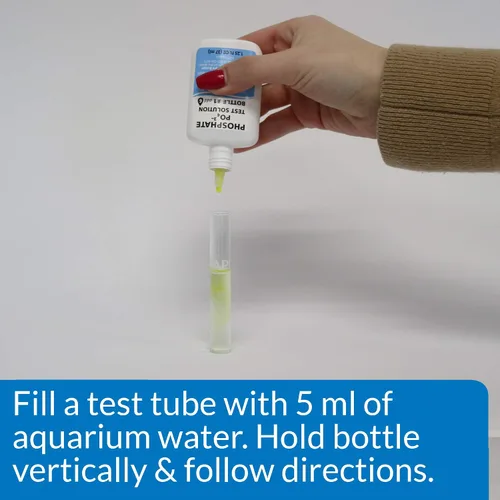 Vista 4 de API Kit de prueba de fosfato para agua dulce y salada, 64 onzas