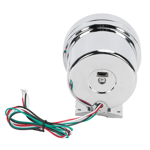 Vista 9 de Tacómetro de coche de 3.75 pulgadas, 0-8000 RPM, 7 luces de fondo de color, medidor de tacómetro, para vehículos de gasolina de 4/6/8 cilindros y 12