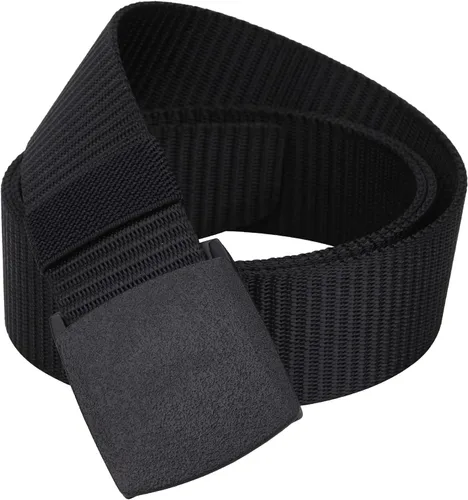 Vista 12 de Cinturón de nylon de la lona con la hebilla plástica del tirón cinturón táctico para los pantalones de carga