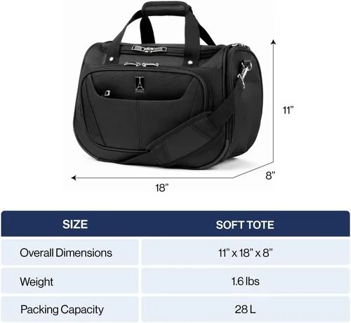 Vista 6 de Travelpro Maxlite 5 Lightweight Underseat Carry-on Travel Tote Bag