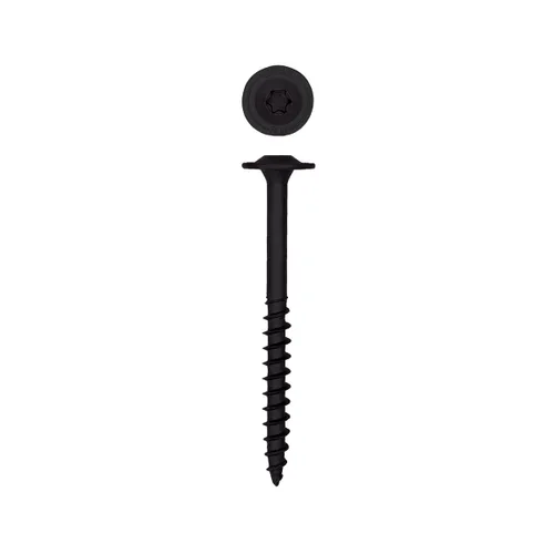 Vista 40 de SPAX Tornillos de retraso de madera estructural con cabezal de arandela exterior de 1/4" x 2-1/2", broca Torx T-Star (50 EA) incluida, resistente a
