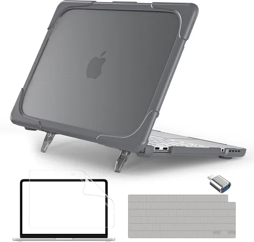 Vista 13 de Batianda Funda resistente para MacBook Neo de 13 pulgadas 2026, índigo