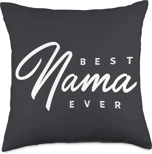Vista 4 de Nama Gifts Best Nama Ever - Almohada de regalo, 16.0 x 16.0 in, multicolor