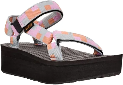 Vista 37 de Sandalia Teva de plataforma universal para mujer Balance Oliva Quemada
