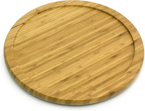 Vista 13 de Lipper International 8301 Plato giratorio de cocina de madera de bambú de 10