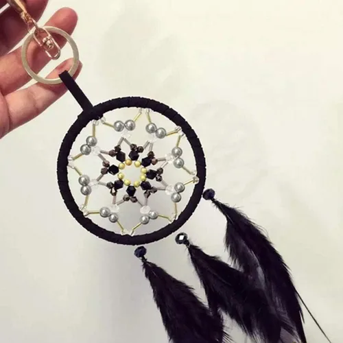 Vista 5 de Ciieeo Anillos de manualidades, 30 aros redondos de plástico atrapasueños, anillos circulares blancos para atrapasueños, suministros de bricolaje