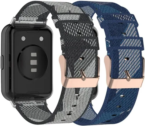 Vista 16 de Senter Correas de repuesto de nailon suave de liberación rápida para Huawei Watch Fit 2 Smart Watch