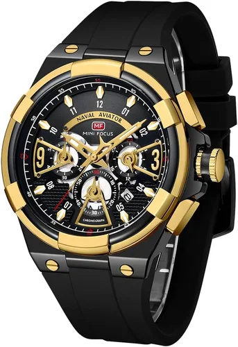 Vista 21 de AIMES Watch for Men Sport Military Waterproof Chronograph Mens Watches Analog Quartz Big Face Classic Stylish Fashion Casual Designer Business Work