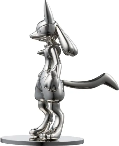 Vista 3 de Pokemon Centro Original Metal Figura Cool x Metal Lucario