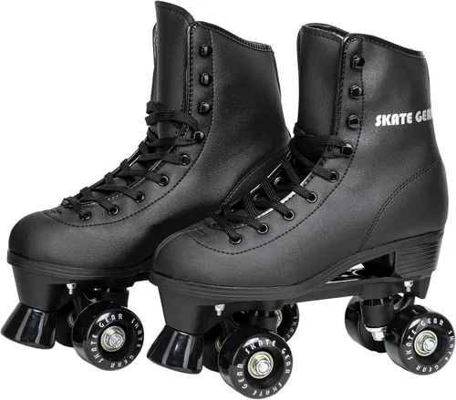 Vista 30 de Skate Gear Patines de Ruedas Retro de Diseño Cuádruple
