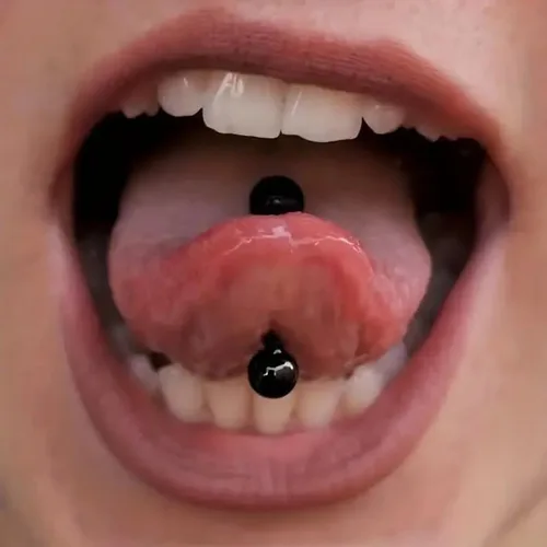 Vista 4 de JFORYOU Bolas de repuesto 14G para joyería de piercing, 18 unidades, bolas de acero quirúrgico roscadas externamente, barra industrial, lengua