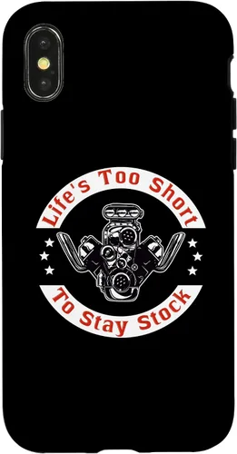 Vista 5 de iPhone 13 Pro Max Life es demasiado corta para mantenerse en stock - Drag Racing Muscle Car V8 Case