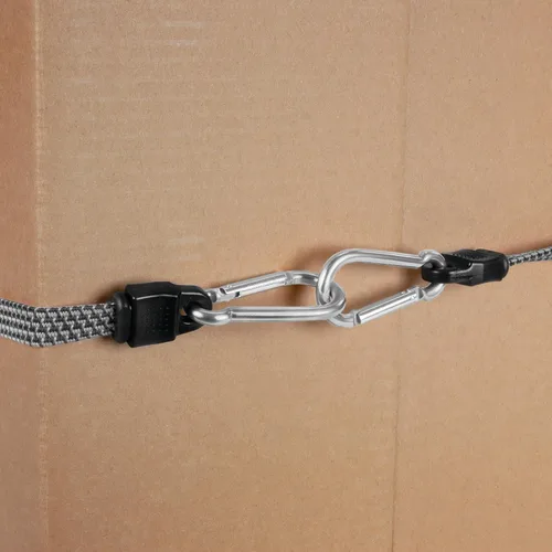 Vista 6 de Performance Tool W1456 - Bungee plano de 48 pulgadas con mosquetón, resistente, cierre y amarre de carga de forma segura, ideal para camiones