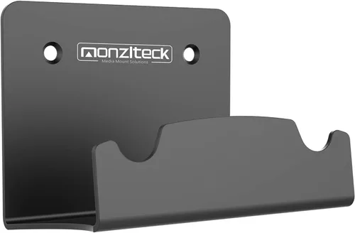 Vista 2 de Monzlteck Nuevo soporte de pared para controlador PS4, compatible con controlador PS5, aplicación sin tornillos (individual)