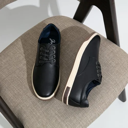 Vista 4 de Jousen Men's Fashion Sneakers Casual Simple Retro