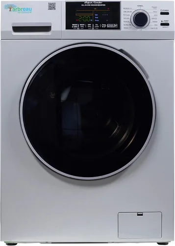 Vista 8 de 1.6 cu.ft. CONVERTIBLE Compact Combo Washer Dryer with Pet Cycle (Merlot)