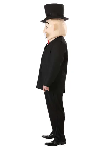 Vista 3 de Disfraz de Talla Grande para Hombre Mr. Monopoly Multicolor
