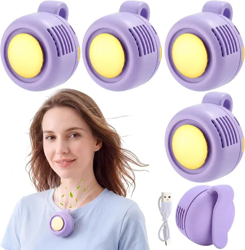 Vista 16 de Paquete de 6 mini ventiladores silenciosos portátiles sin aspas Verde