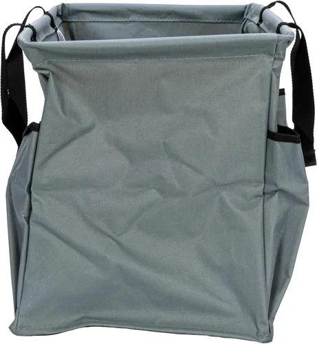 Vista 9 de Household Essentials Contenedor Gray Krush - Bolsa de utilidad multiusos con bolsillos Gris