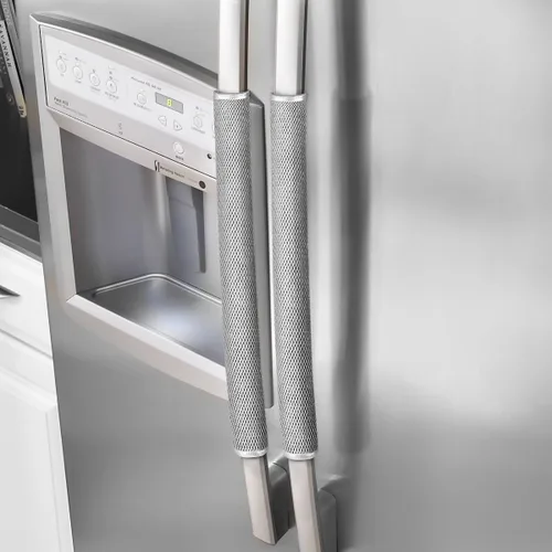 Vista 8 de OUGAR8 Juego de 3 fundas para manija de puerta de refrigerador, guantes para electrodomésticos de cocina, nevera, microondas, lavavajillas