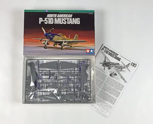 Vista 2 de Tamiya Modelos P-51D Mustang Modelo Kit