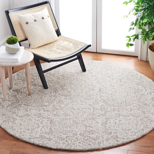 Vista 18 de SAFAVIEH Natura Collection - Alfombra de pasillo, 2 pies 3 pulgadas x 7 pies, gris y marfil, hecha a mano, lana con flecos, ideal para zonas de alto