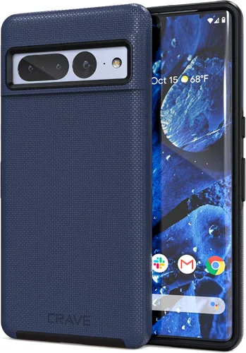 Vista 11 de Crave Dual Guard para Google Pixel 6 Pro, funda de doble capa de protección contra golpes para Google Pixel 6 Pro - Aguamarina