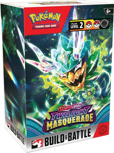 Vista 2 de POKÉMON TCG: SCARLET Y VIOLET TWILIGHT MASQUERADE CONSTRUYE Y COMBATE