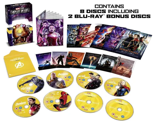 Vista 2 de Marvel Studios Cinematic Universe Phase 3 Part 2 (6 Films) Blu-Ray