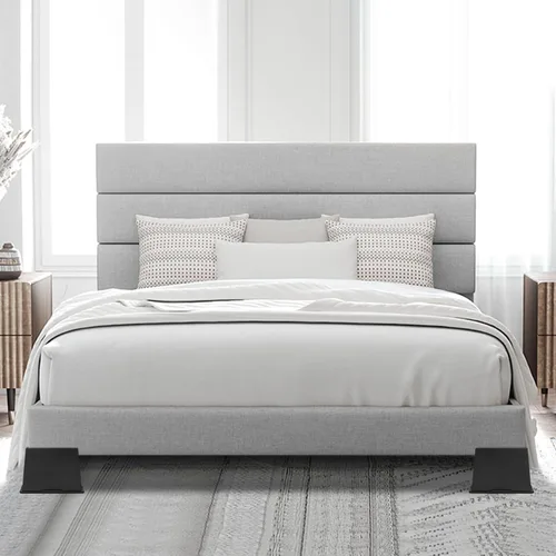 Vista 3 de Paquete de 8 elevadores de cama de 5 pulgadas, resistentes, elevadores de muebles de gran tamaño, elevadores de cama extra anchos para sofá, mesa