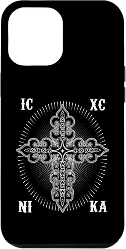 Vista 26 de IC XC Nika Cross Christogram Orthodox Christian Case for iPhone 17