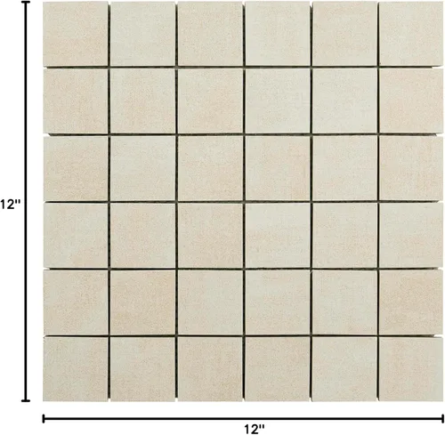 Vista 8 de MSI Gridscale Ice - Azulejo de cerámica mate de 12 x 12 pulgadas para salpicaduras de cocina, azulejos de pared para baño, azulejos de pared
