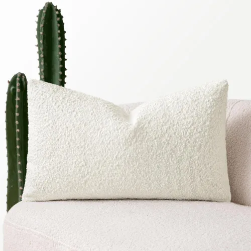 Vista 15 de MIULEE Funda de almohada texturizada con diseño de boucle, color azul aguamarina, funda de almohada lumbar sólida, decorativa de primavera, suave