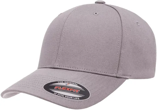 Vista 21 de Flexfit 5001 - Gorra de béisbol de sarga de algodón, 6 paneles Negro