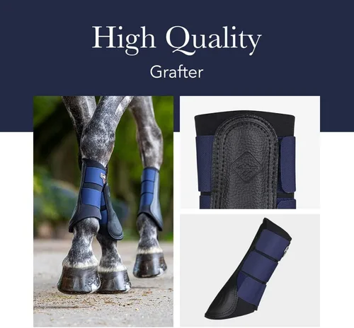 Vista 5 de LeMieux Grafter Brushing Horse Boots - Equipo de protección y equipo de entrenamiento - Botas equinas, envolturas y accesorios