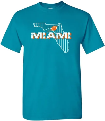 Vista 45 de Xtreme Apparrel Camiseta para hombre Team Field Map para aficionados al fútbol Dallas - Camisa azul marino