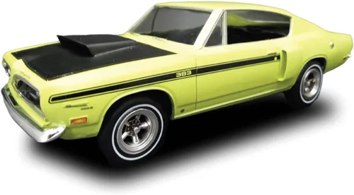 Vista 9 de MPC 1969 Plymouth Barracuda 1:25 Escala Modelo Kit