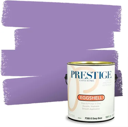 Vista 142 de PRESTIGE Pintura exterior e imprimación en uno, bingo, satén, 1 galón