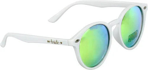 Vista 5 de LADYHOME Gafas de sol redondas para despedida de soltera con ojo de gato para dama de honor suministros para despedida de soltera 10 piezas
